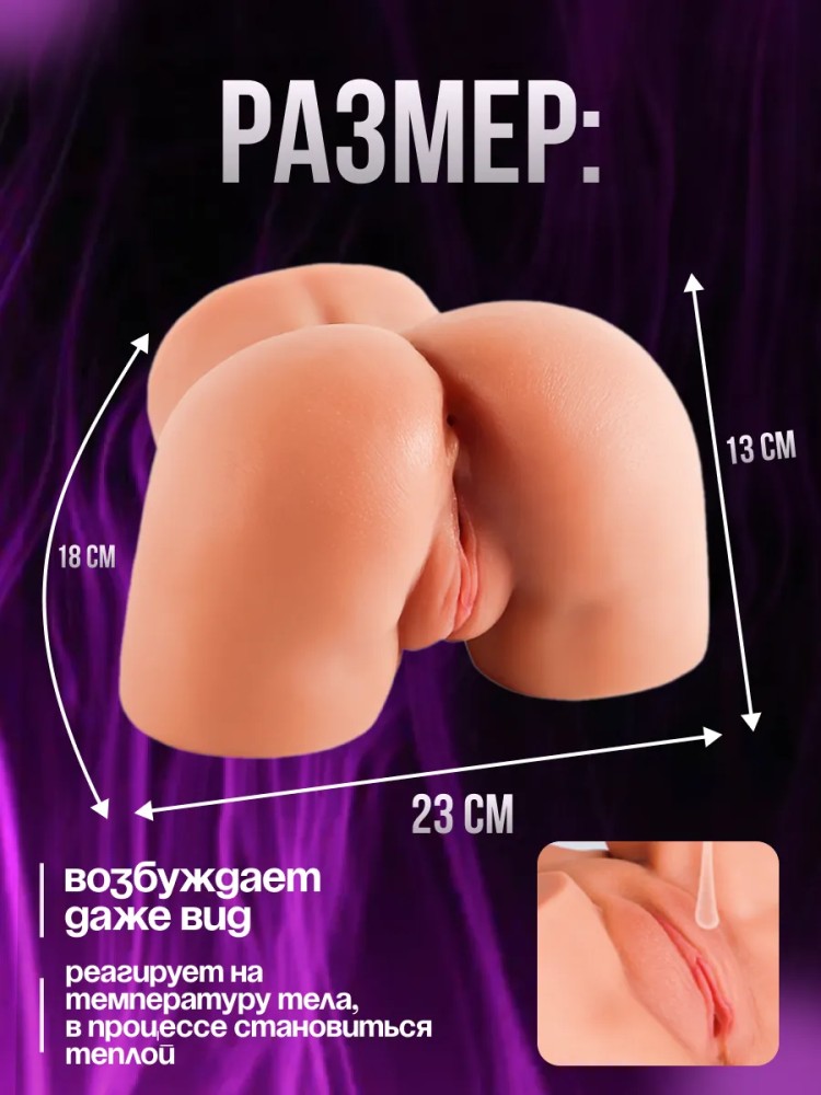 Мастурбатор резиновая жопа Мастурбатор резиновая жопа