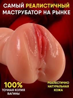 Реалистичный мастурбатор с анусом для мужчин 18+