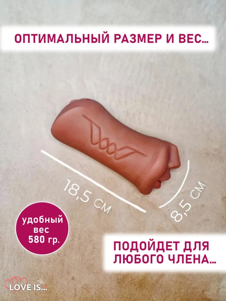 Мастурбатор 3 в 1: рот, вагина, анус Мастурбатор 3 в 1: рот, вагина, анус