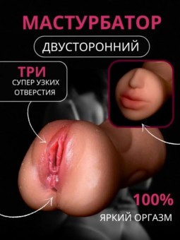 Мастурбатор мужской / Резиновая вагина / Секс игрушки 18+