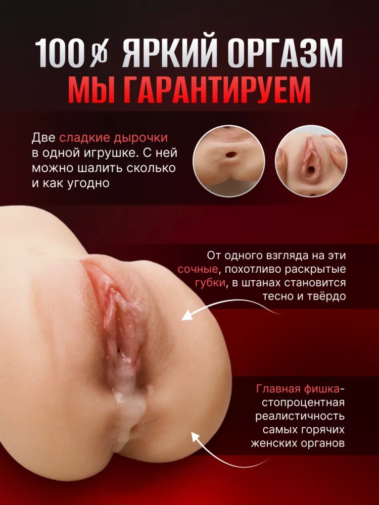 Мастурбатор Реалистичный Рот и Вагина 3 в 1 мужской Мастурбатор Реалистичный Рот и Вагина 3 в 1 мужской