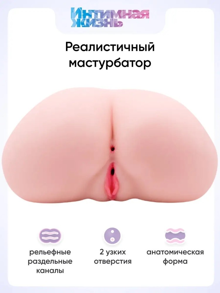 Мастурбатор полноразмерный Жура реалистичный стимулятор Мастурбатор полноразмерный Жура реалистичный стимулятор