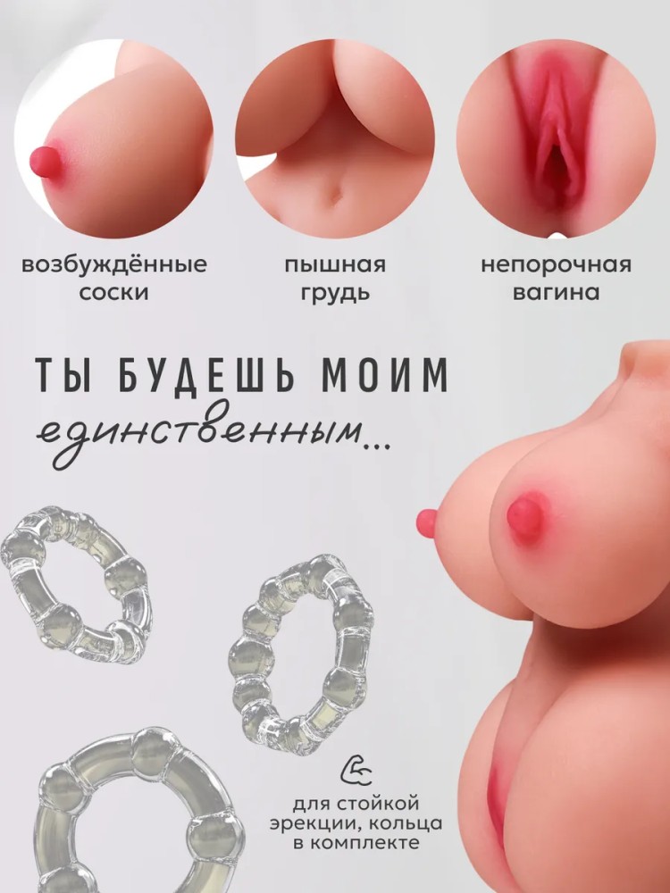 Секс кукла 3 в 1 мастурбатор анус, вагина ротик Секс кукла 3 в 1 мастурбатор анус, вагина ротик
