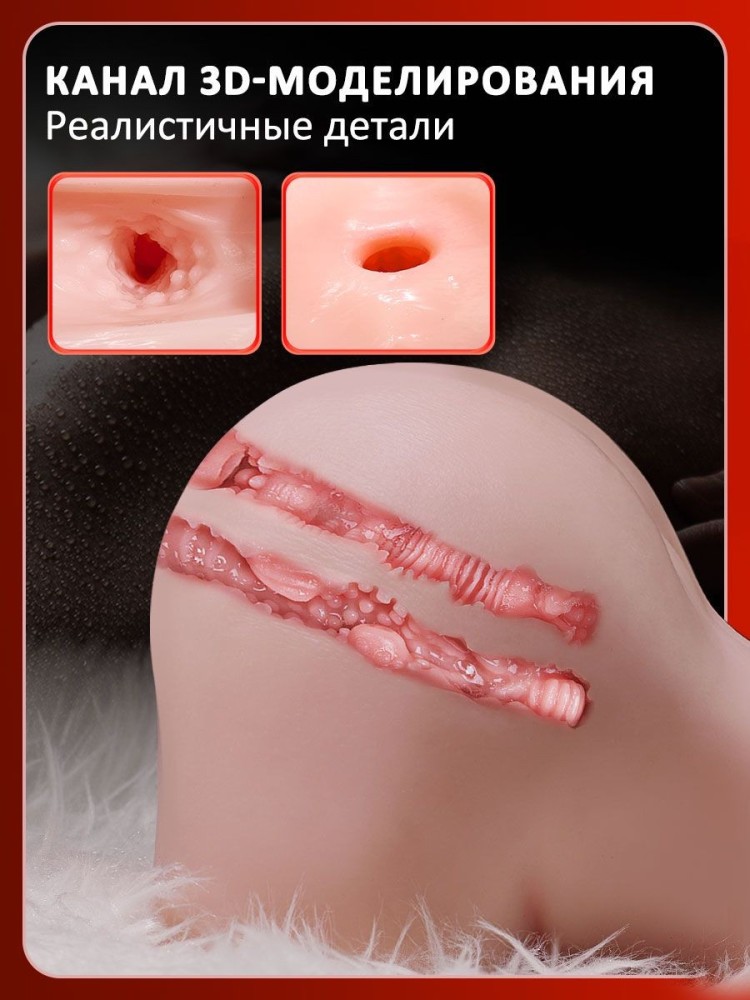 Супер реалистичный мастурбатор вагина и анус 18+ Супер реалистичный мастурбатор вагина и анус 18+